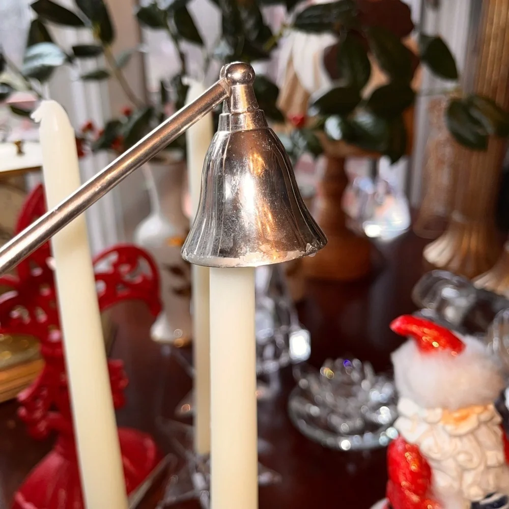 Candle Snuffer vintage in silver
